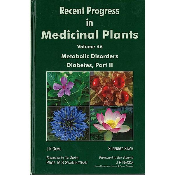 Recent Progress In Medicinal Plants  (Metabolic Disorders Diabetes, Part-II), J. N. Govil, Surender Singh