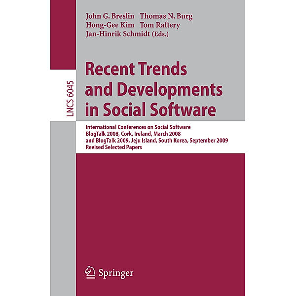 Recent Trends and Developments in Social Software