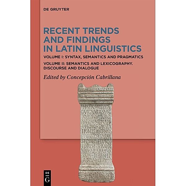 Recent Trends and Findings in Latin Linguistics, 2 Teile