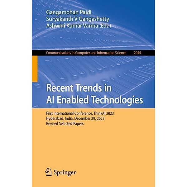 Recent Trends in AI Enabled Technologies