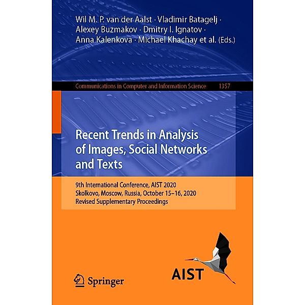 Recent Trends in Analysis of Images, Social Networks and Texts / Communications in Computer and Information Science Bd.1357