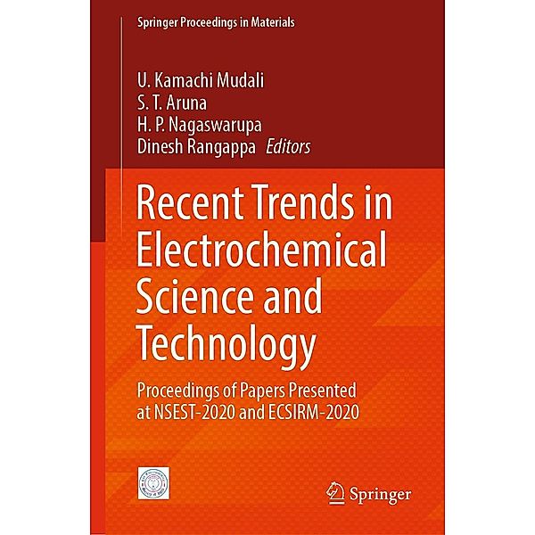 Recent Trends in Electrochemical Science and Technology / Springer Proceedings in Materials Bd.15