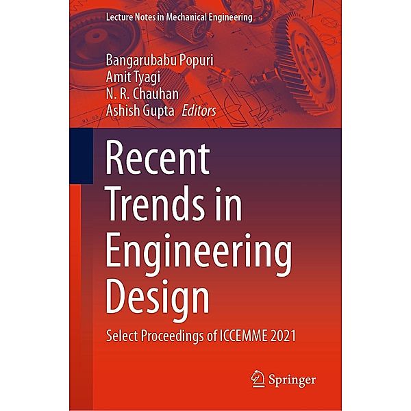 Recent Trends in Engineering Design / Lecture Notes in Mechanical Engineering