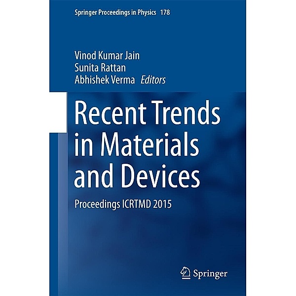 Recent Trends in Materials and Devices / Springer Proceedings in Physics Bd.178