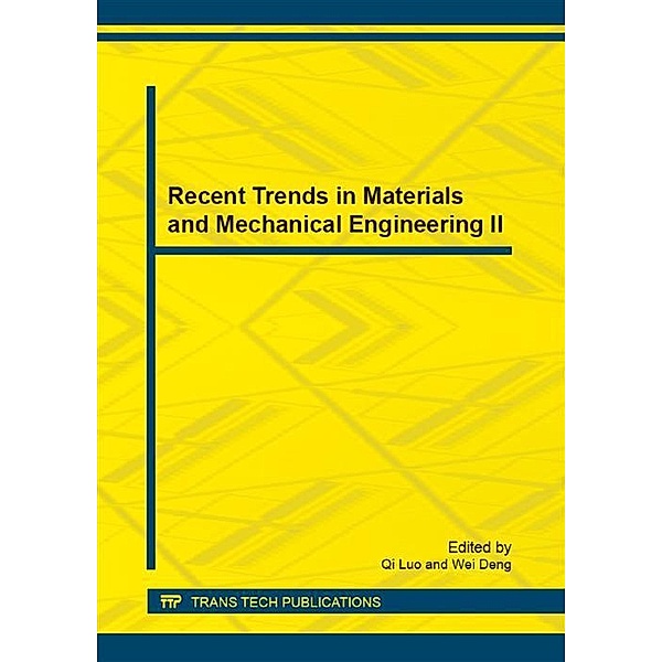 Recent Trends in Materials and Mechanical Engineering II