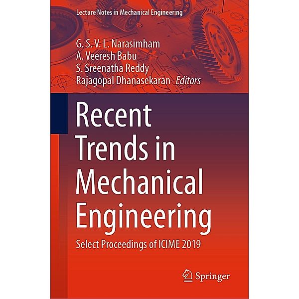 Recent Trends in Mechanical Engineering / Lecture Notes in Mechanical Engineering