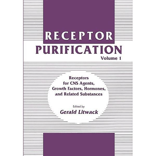 Receptor Purification / Receptor Purification Bd.1, Gerald Litwack