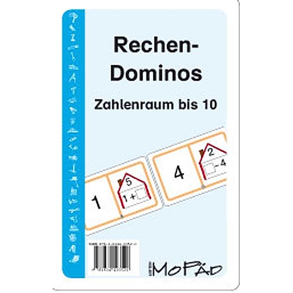 Rechen-Dominos: Zahlenraum bis 10 (Kartenspiel), Angelika Lange, Jürgen Lange