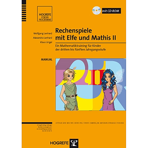 Rechenspiele mit Elfe und Mathis II, m. CD-ROM, Wolfgang Lenhard, Alexandra Lenhard, Klaus Lingel
