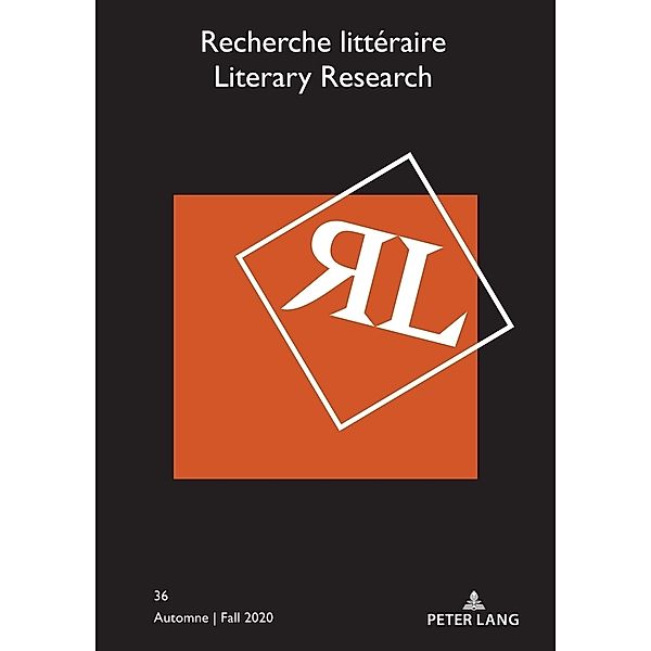 Recherche littéraire / Literary Research