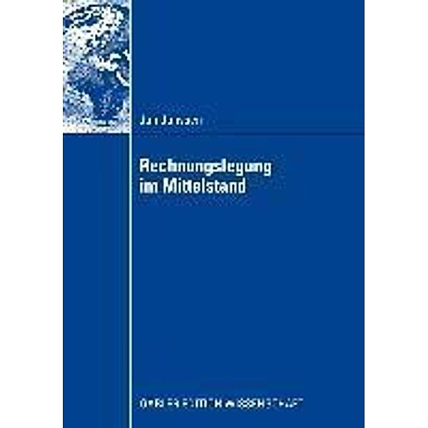 Rechnungslegung im Mittelstand, Jan Janssen