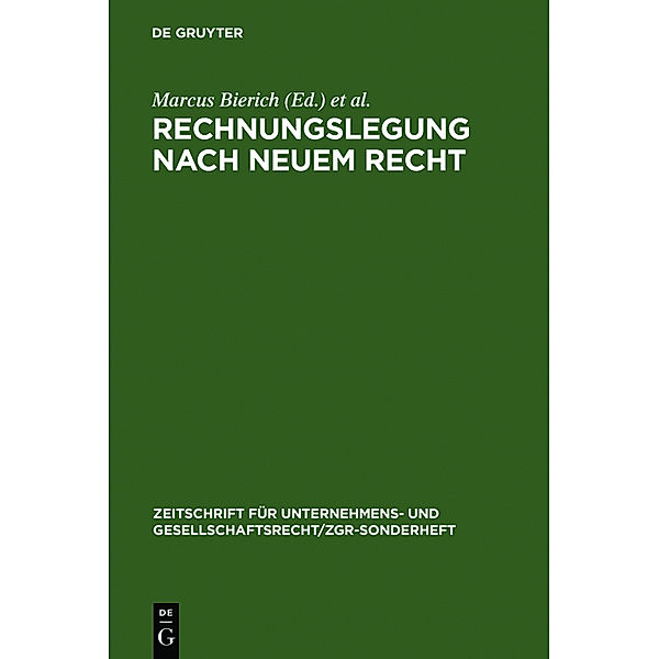 Rechnungslegung nach neuem Recht