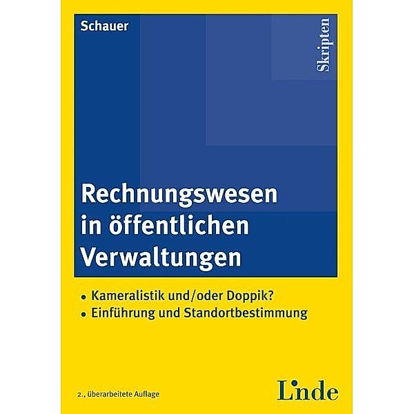 Rechnungswesen in öffentlichen Verwaltungen, Reinbert Schauer