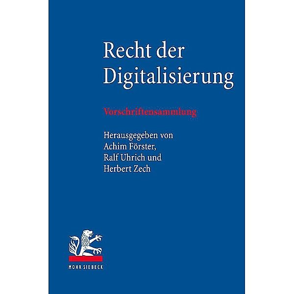 Recht der Digitalisierung