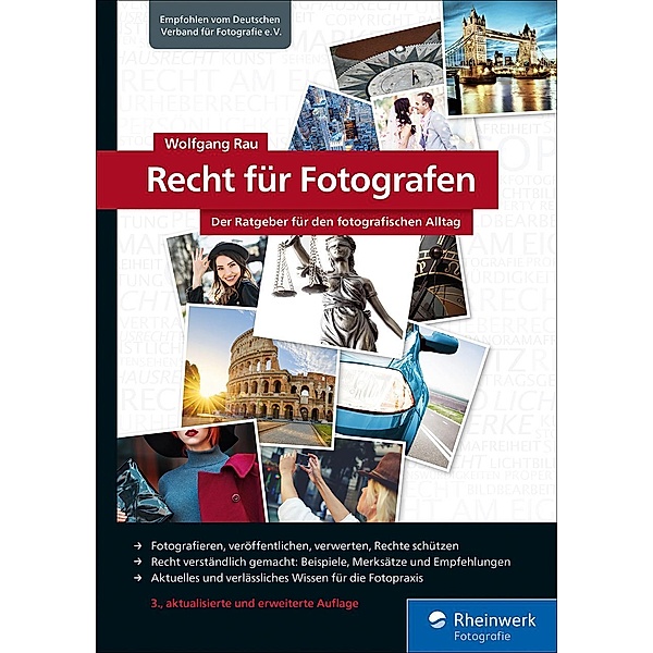 Recht für Fotografen / Rheinwerk Design, Wolfgang Rau