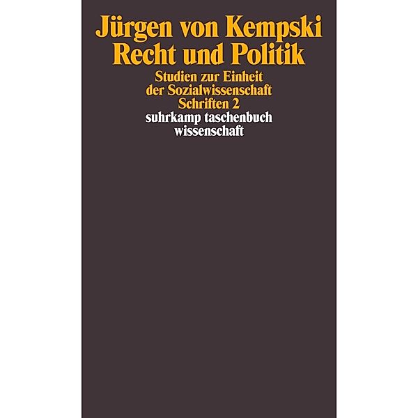 Recht und Politik, Jürgen von Kempski