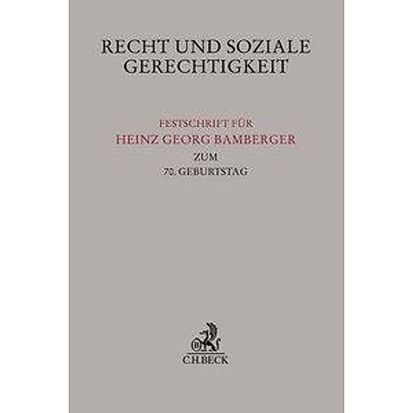 Recht und soziale Gerechtigkeit