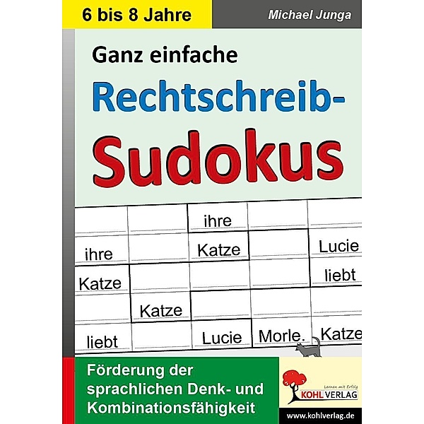 Rechtschreib-Sudokus, Michael Junga