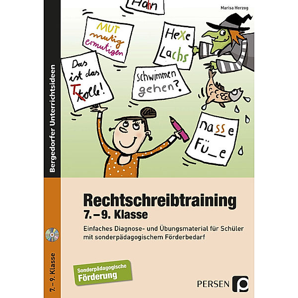 Rechtschreibtraining - 7.-9. Klasse, m. 1 CD-ROM, Marisa Herzog