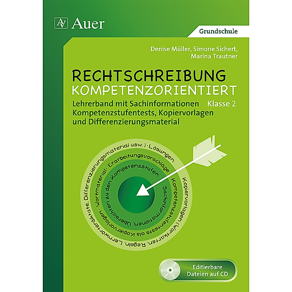 Rechtschreibung kompetenzorientiert / Rechtschreibung kompetenzorientiert - Klasse 2 LB, m. 1 CD-ROM, Denise Müller, Simone Sichert, Marina Trautner