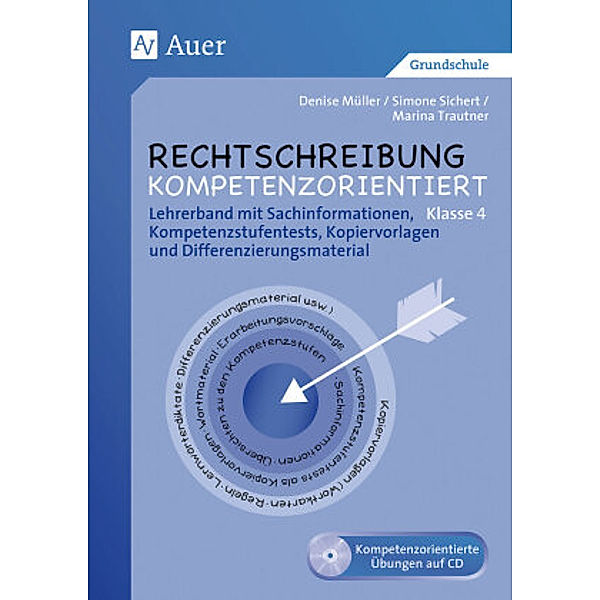 Rechtschreibung kompetenzorientiert: Rechtschreibung kompetenzorientiert - Klasse 4 LB, m. 1 CD-ROM, m. 1 Audio-CD Rechtschreibung kompetenzorientiert - Klasse 4 LB