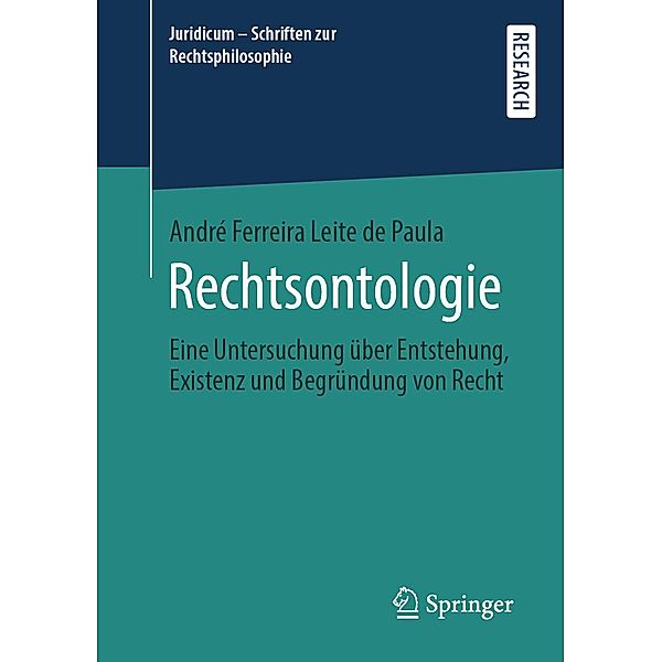 Rechtsontologie / Juridicum - Schriften zur Rechtsphilosophie, André Ferreira Leite de Paula