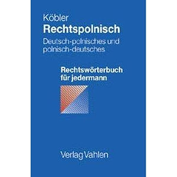 Rechtspolnisch, Gerhard Köbler