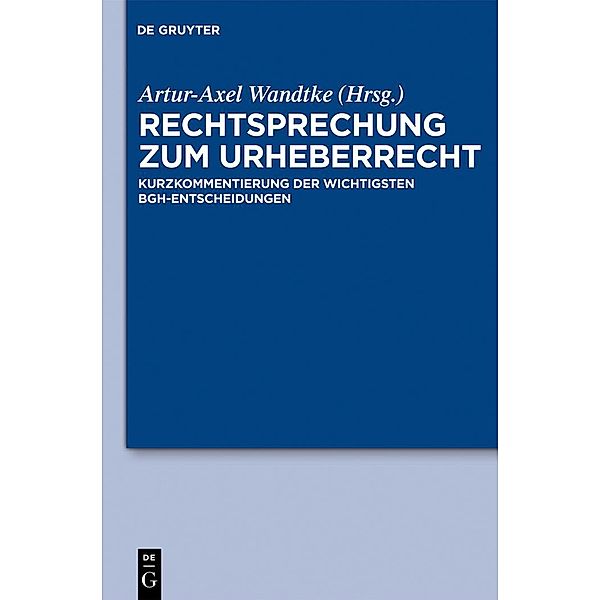 Rechtsprechung zum Urheberrecht