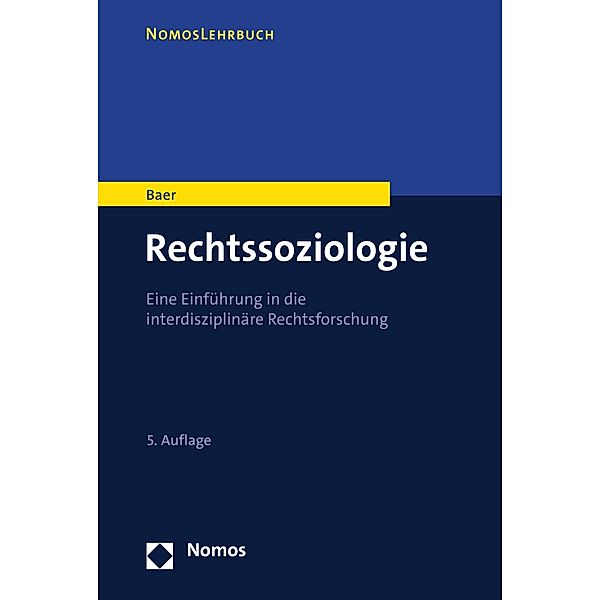 Rechtssoziologie / NomosLehrbuch, Susanne Baer