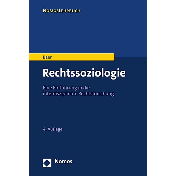 Rechtssoziologie / NomosLehrbuch, Susanne Baer