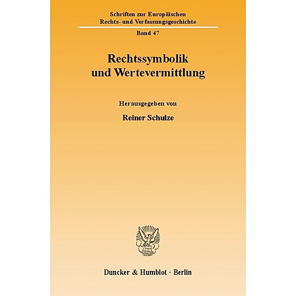 Rechtssymbolik und Wertevermittlung.