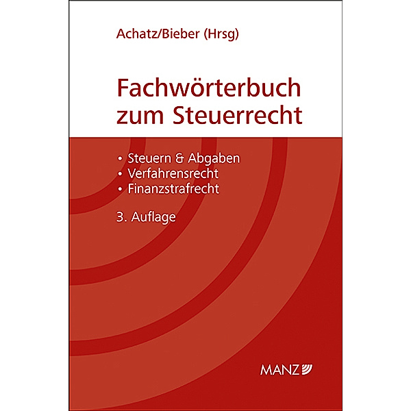 Rechtstaschenbuch / Fachwörterbuch zum Steuerrecht