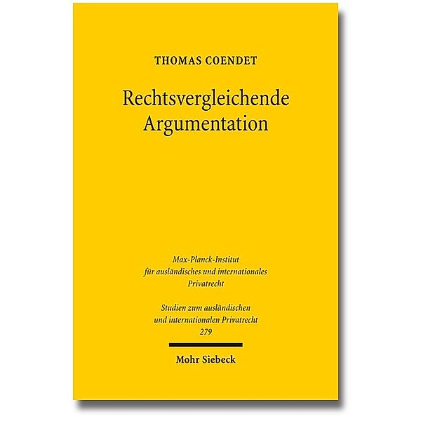 Rechtsvergleichende Argumentation, Thomas Coendet