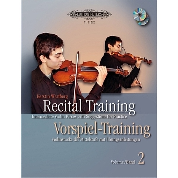 Recital Training. Vorspiel-Training, Violine, m. 2 Audio-CDs.Bd.2, Kerstin Wartberg