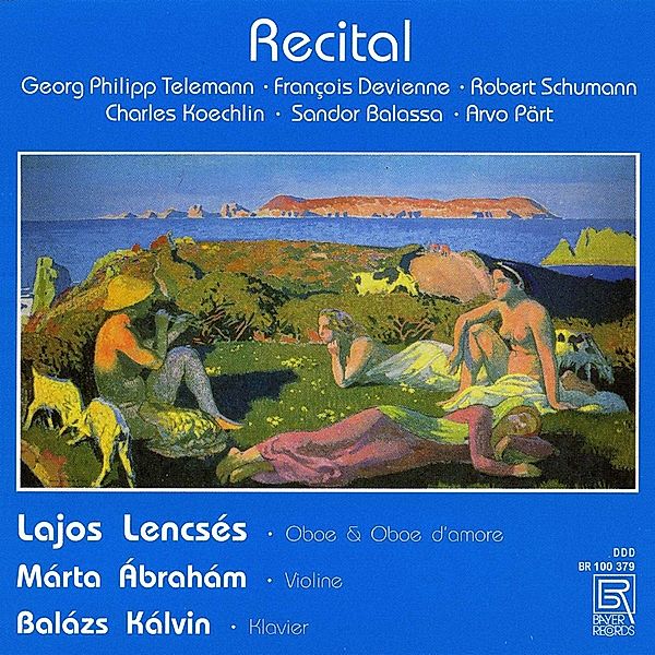 Recital-Werke Für Oboe, Lencses, Abraham, Kalvin