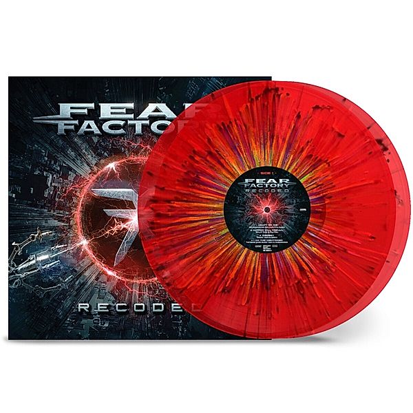 Recoded(Ltd.2lp/Transp.Red Rainbow Splatter) (Vinyl), Fear Factory