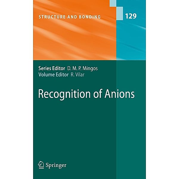 Recognition of Anions / Structure and Bonding Bd.129