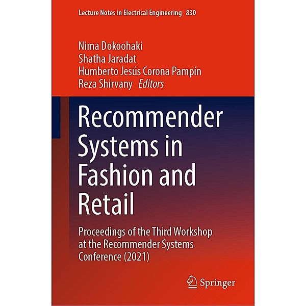 Recommender Systems in Fashion and Retail / Lecture Notes in Electrical Engineering Bd.830