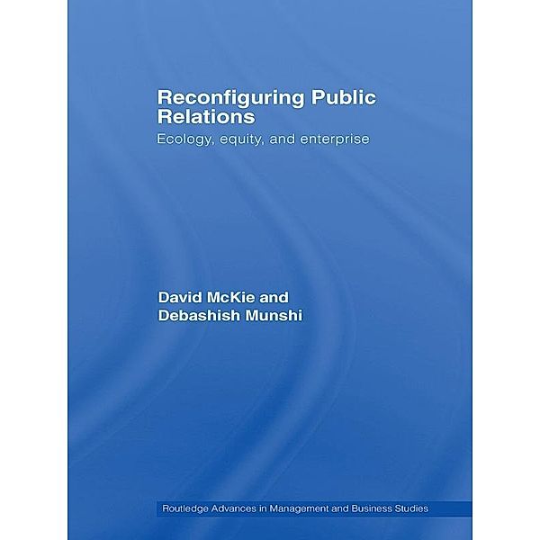 Reconfiguring Public Relations, David McKie, Debashish Munshi