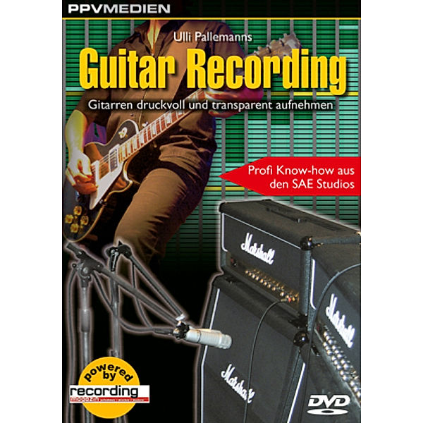 Recording Guitar, 1 DVD, Ulli Pallemanns