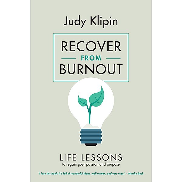 Recover from Burnout, Judy Klipin