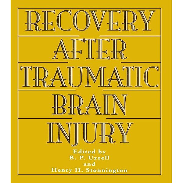 Recovery After Traumatic Brain Injury