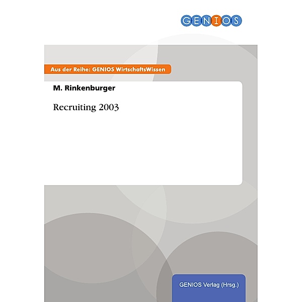 Recruiting 2003, M. Rinkenburger