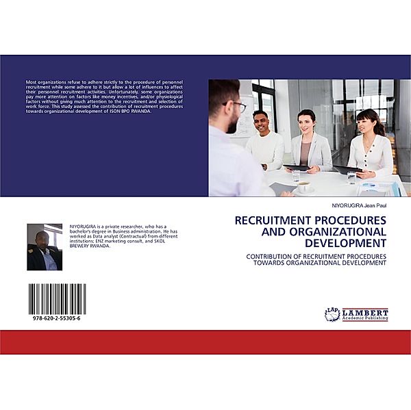 RECRUITMENT PROCEDURES AND ORGANIZATIONAL DEVELOPMENT, NIYORUGIRA Jean Paul