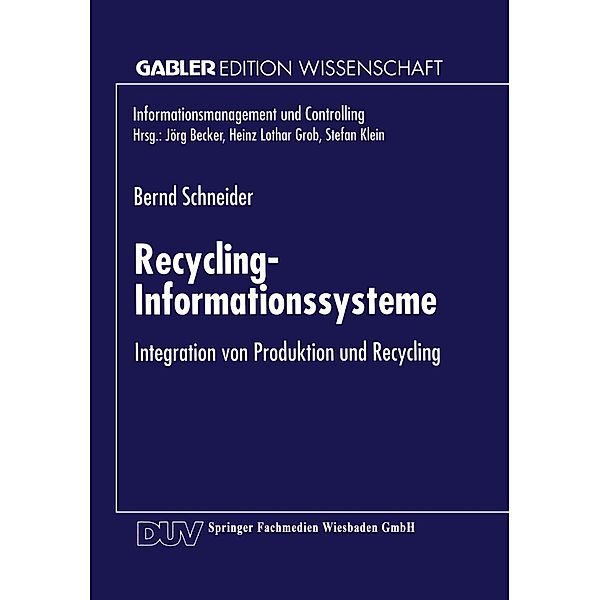 Recycling-Informationssysteme / Informationsmanagement und Controlling