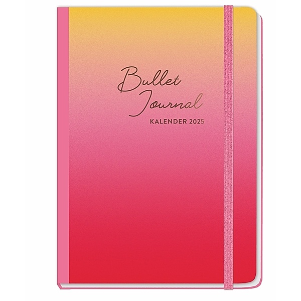 Red Bullet Journal A5 2025