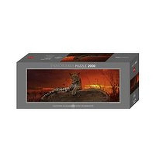 Heye Puzzle Red Dawn Panoramapuzzle, 2.000 Teile, Alex Bernasconi