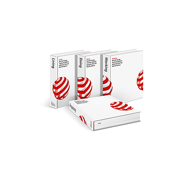 Red Dot Design Yearbook 2022/23, 4 Teile