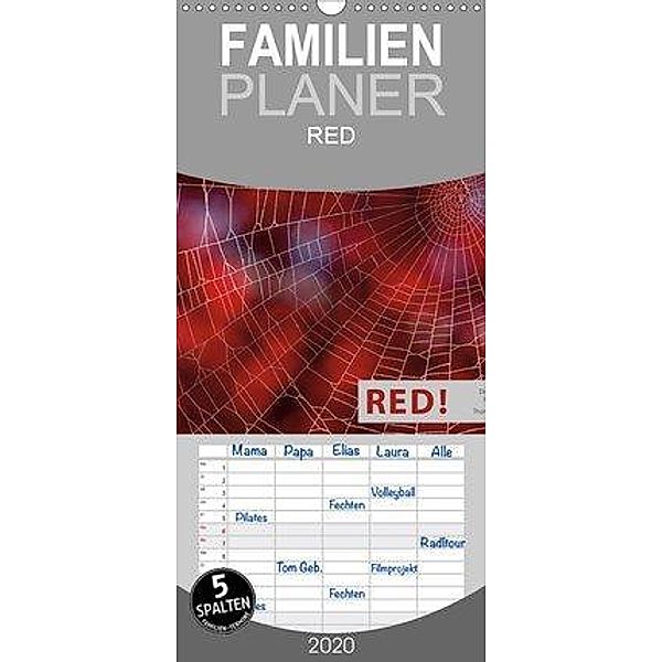 RED! - Familienplaner hoch (Wandkalender 2020 , 21 cm x 45 cm, hoch), Thomas Herzog