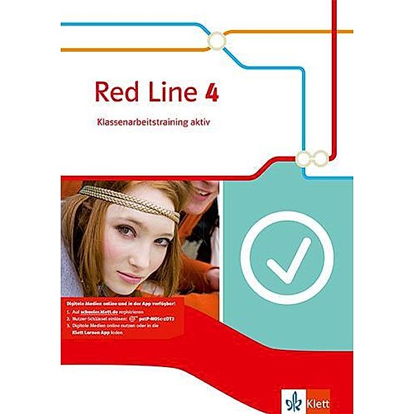 Red Line 4 - Klassenarbeitstraining aktiv mit Audios und Mediensammlung Klasse 8